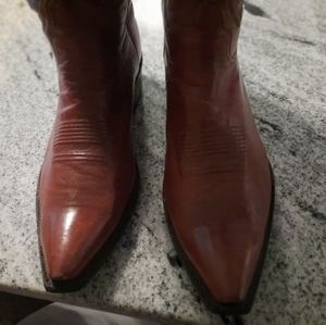 Hand made J.B. Hill Texas leather boots